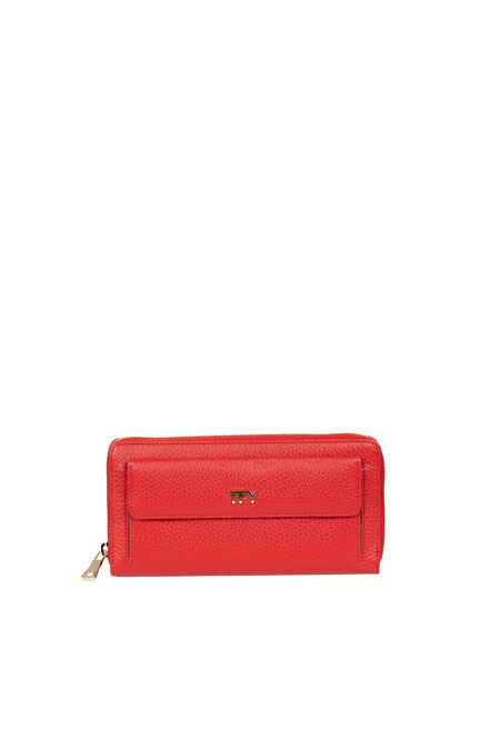 Tiffany Production Ženski kožni novčanik sa rajsferšlusom i spoljašnjom pregradom