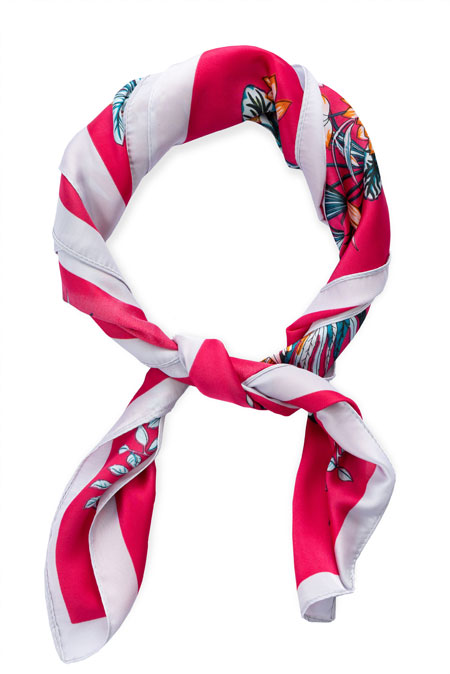 Marama sa razigranim printom Tiffany Production