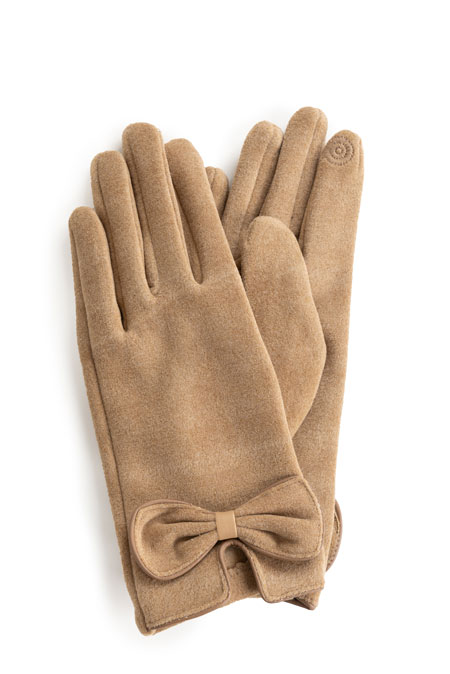 Tiffany Production Ženske zimske rukavice sa ukrasnom mašnom