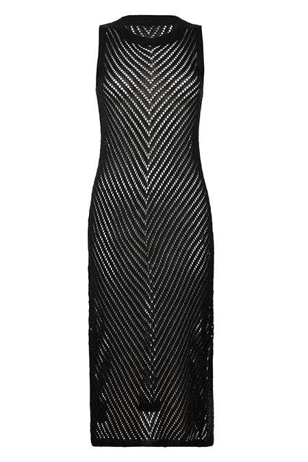 Mrežasti kaftan bez rukava Tiffany Production