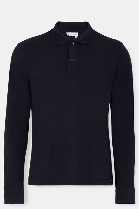 Pamučna polo majica dugih rukava Tiffany Production