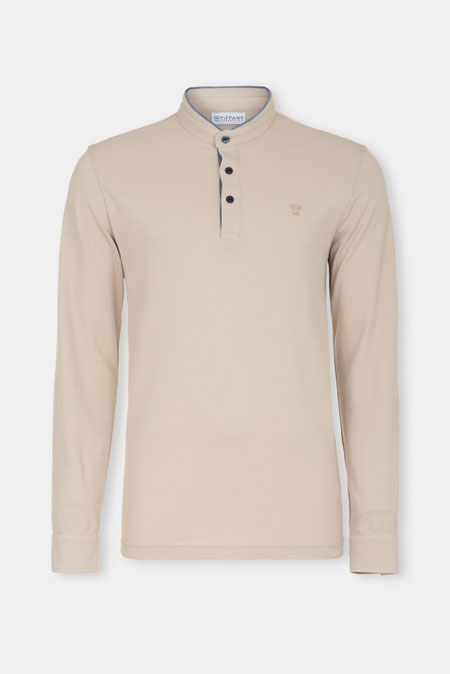 Majica dugih rukava sa ruskom kragnom Tiffany Production