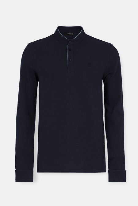 Majica dugih rukava sa ruskom kragnom Tiffany Production