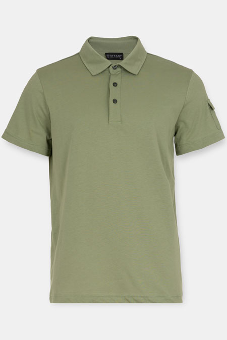 Polo majica sa džepom na rukavu Tiffany Production