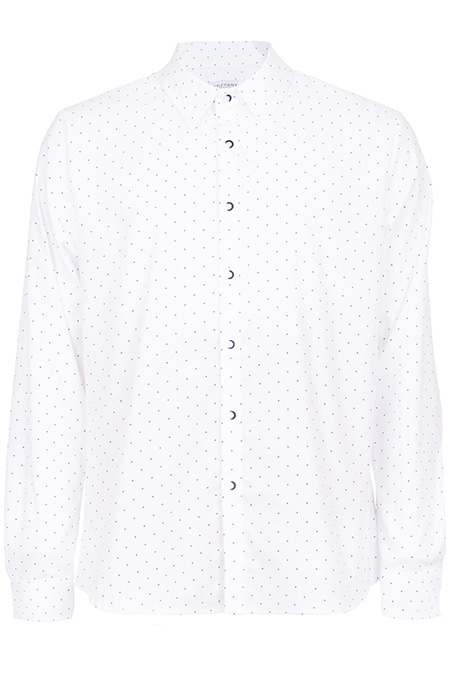 Muška košulja dugih rukava sa diskretnim tufnastim dezenom Tiffany Production