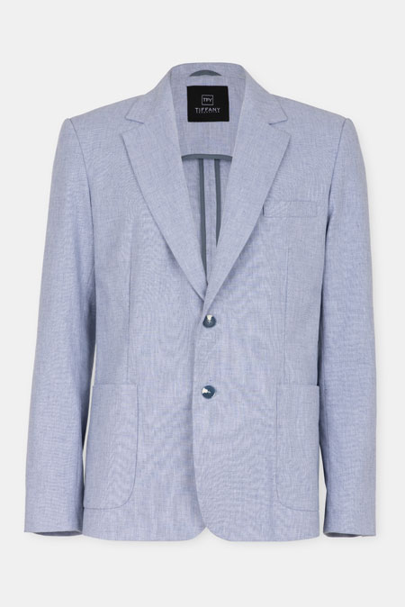 Sako klasičnog kroja sa lanom Tiffany Production