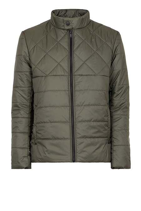 Prošivena muška jakna dugih rukava sa džepovima Tiffany Production