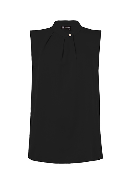 Tiffany Production Bluza bez rukava sa visokom kragnom
