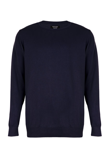 Muški džemper dugih rukava sa okruglim izrezom Tiffany Production